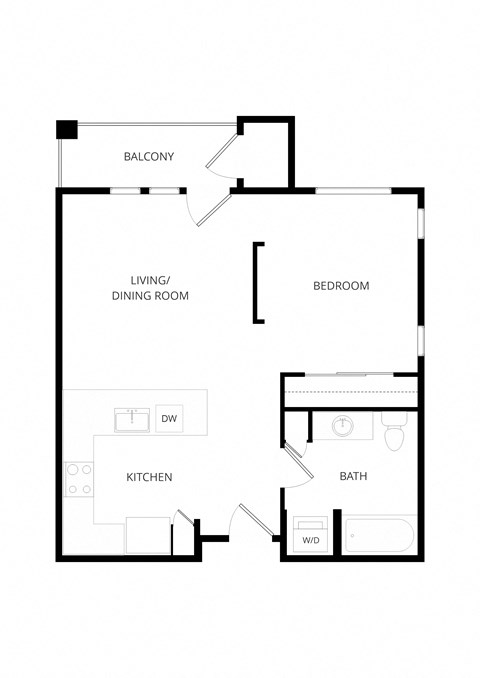 an illustration of a floor plan of a house